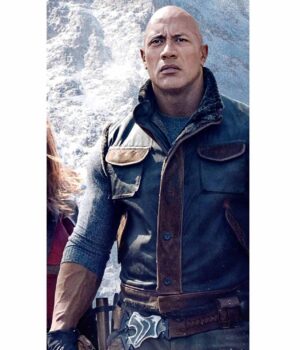 Jumanji The Next Level Classic Dwayne Johnson Leather Vest