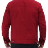 Currin Mens Red Trucker Jacket