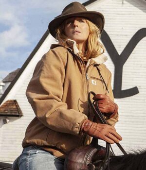 BETH DUTTON YELLOWSTONE BOMBER JACKET