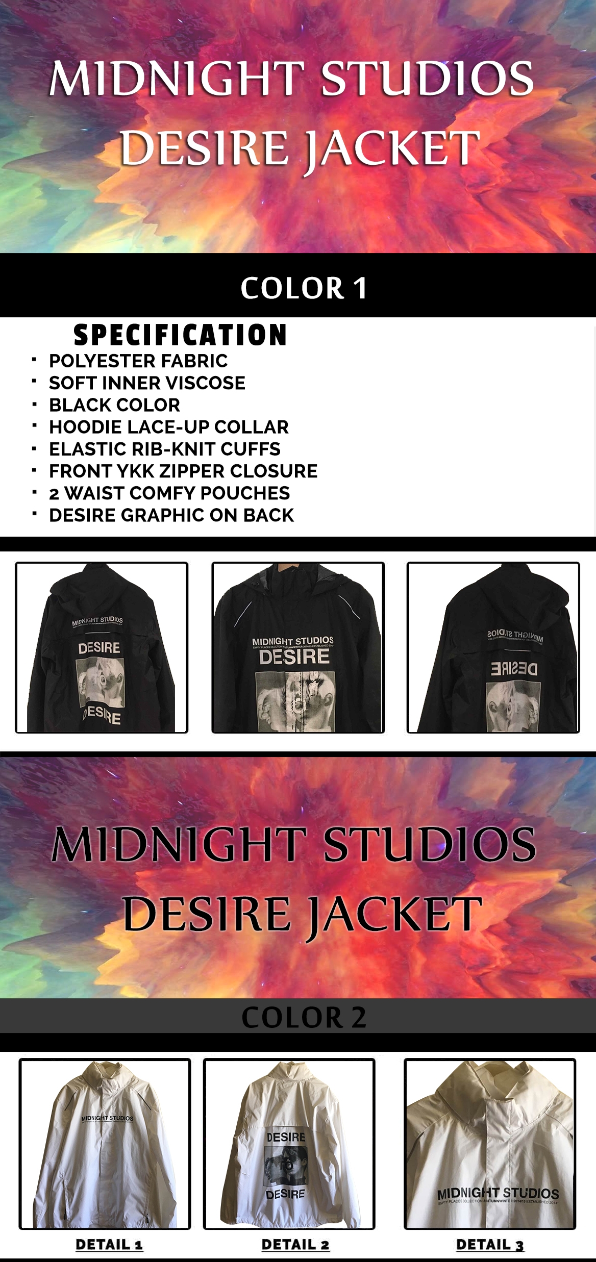 Midnight Studios Desire Jacket Midnight Studios Desire Jacket