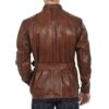 Brad Pitt Benjamin Button Brown Leather Motorcycle Jacket Brad Pitt Benjamin Button Brown Leather Motorcycle Jacket