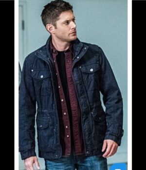 Navy Blue Dean Winchester Jacket