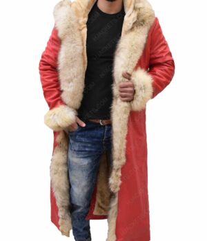 The Christmas Chronicles Kurt Russell Leather Trench Coat