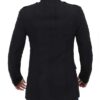 Alejandro Mens Black Wool Blazer Jacket