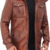 Giltner Cowhide Vintage Leather Coat