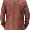 Giltner Cowhide Vintage Leather Coat