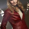 Once Upon A Time Emma Swan Red Leather Jacket
