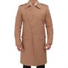 Joseph Men's Light Brown Wool Coat