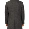 Lindley Mens Top Grey Wool Coat