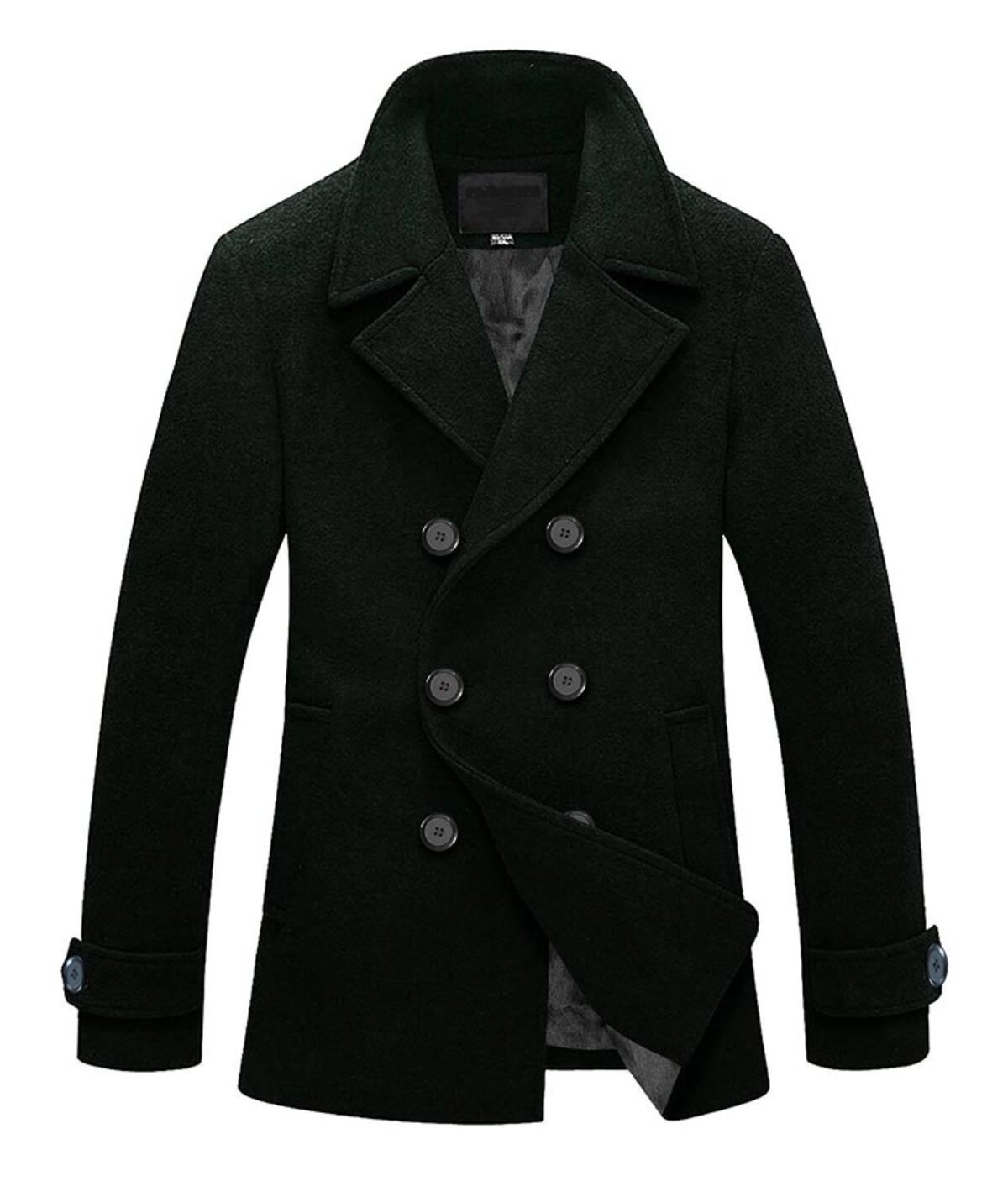 green peacoat mens