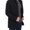 Alejandro Mens Black Wool Blazer Jacket