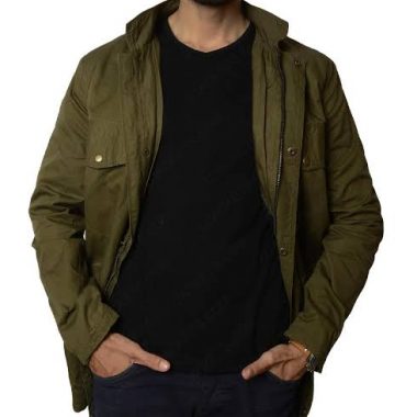 peter parker green jacket