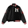 Hello Kitty Apples Varsity Jacket (BLACK)
