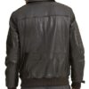 Mens Classic Black A-2 Flight Jacket