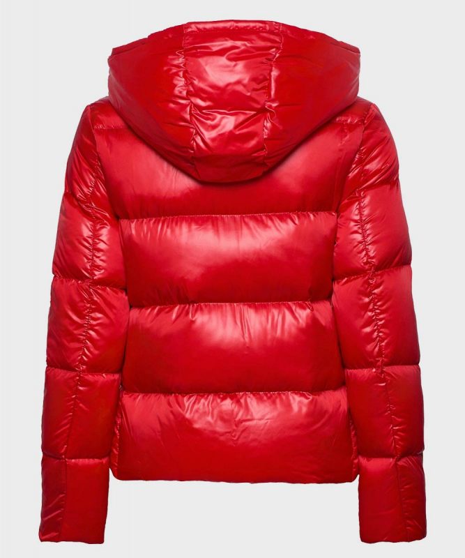 Men Red Puffer Jacket Men Red Puffer Jacket