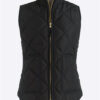 Kevin Costner Yellowstone John Dutton Black Quilted Vest