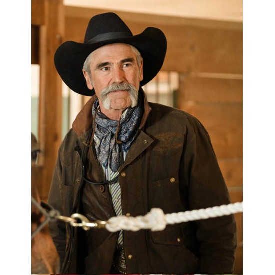 Yellowstone Season 3 Lloyd Pierce Brown Jacket Yellowstone Season 3 Lloyd Pierce Brown Jacket