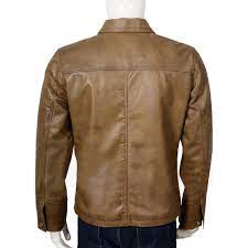 Ian Bohen Yellowstone Ryan Brown Leather Jacket Ian Bohen Yellowstone Ryan Brown Leather Jacket