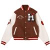 Hello Kitty Apples Varsity Jacket (BLACK)