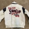 Rare Vintage Leather Pelle Pelle Soda Club Jacket