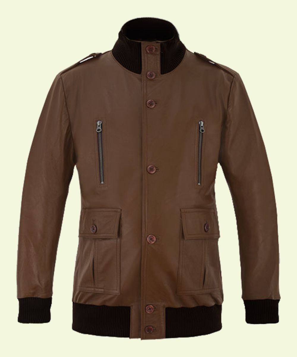 Cristiano Ronaldo Brown Jacket Cristiano Ronaldo Brown Jacket