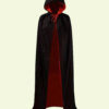 Vampire Dracula Red & Black Halloween Cloak Cape