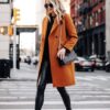 TWM Becky Brown Wool Coat TWM Becky Brown Wool Coat