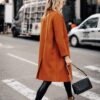 TWM Becky Brown Wool Coat TWM Becky Brown Wool Coat