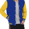 Blue and Yellow Varsity Jacket