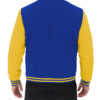 Blue and Yellow Varsity Jacket Blue and Yellow Varsity Jacket