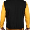 Black and Yellow Varsity Jacket