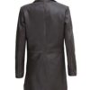 Winchester Distressed Dark Brown Women Leather Car Coat
