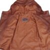 Cidra Women Cognac Hooded Asymmetrical Leather Jacket