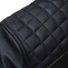 Johnson Leather Black Jacket With Hood