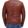 Cafe Racer Tan Leather Jacket Mens Cafe Racer Tan Leather Jacket Mens