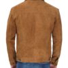 Logan Mens Suede Tan Jacket 