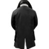 Bennett Black Winter Sherpa Coat Mens 