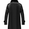 Delta Mens Leather Sherpa Coat