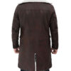 Bennett Dark Brown Sherpa Mens Leather Jacket 