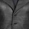 Bryson Black Mens Leather Duster Bryson Black Mens Leather Duster