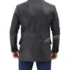 Black Mens Leather Blazer Jacket Black Mens Leather Blazer Jacket