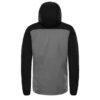Mens Black and Gray Jacket With Hood Mens Black and Gray Jacket With Hood
