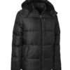 Mens Black Hooded Puffer Jacket Mens Black Hooded Puffer Jacket