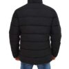  Mens Black Puffer Jacket 3/4 Length