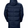 Mens Blue Puffer Coat with Hood Mens Blue Puffer Coat with Hood
