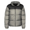  Mens Gray and Black Puffer Jacket