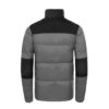 Mens Silver and Black Puffer Jacket