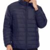  Navy Blue Puffer Jacket Mens