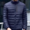  Navy Blue Puffer Jacket Mens