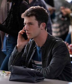 13 Reason Why Clay Jensen Leather Jacket